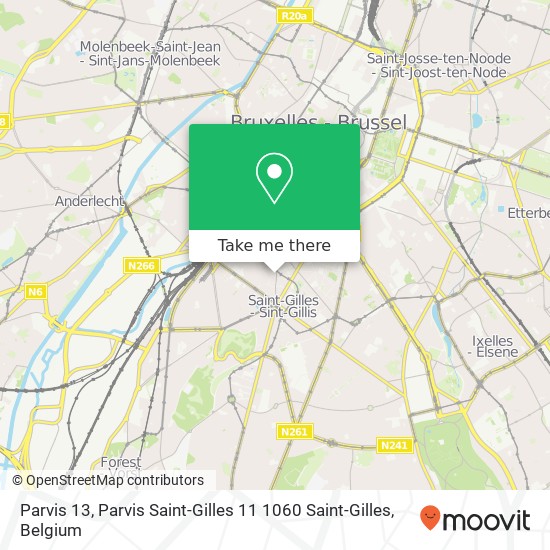 Parvis 13, Parvis Saint-Gilles 11 1060 Saint-Gilles map