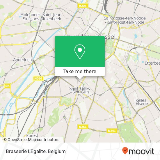 Brasserie L'Egalite map