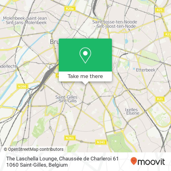 The Laschella Lounge, Chaussée de Charleroi 61 1060 Saint-Gilles map