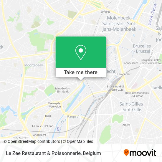 Le Zee Restaurant & Poissonnerie plan