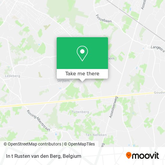 In t Rusten van den Berg map