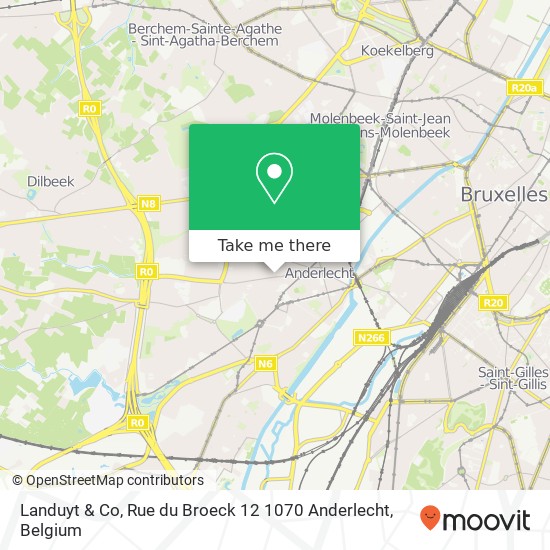 Landuyt & Co, Rue du Broeck 12 1070 Anderlecht map