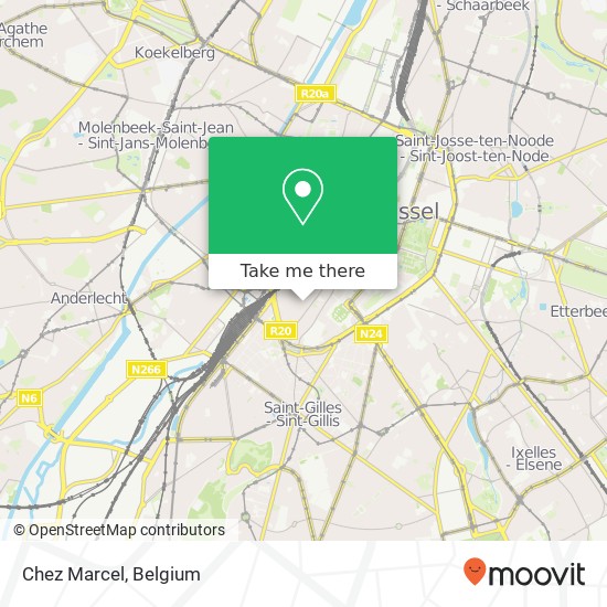 Chez Marcel map