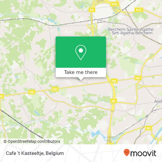 Cafe 't Kasteeltje map