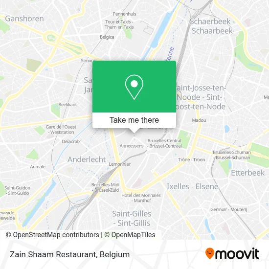 Zain Shaam Restaurant map