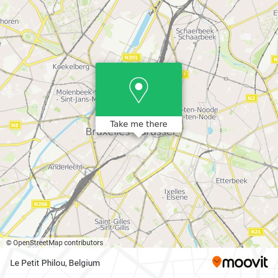 Le Petit Philou map