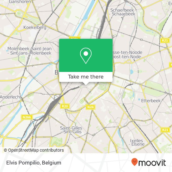 Elvis Pompilio, Rue Lebeau 67 1000 Bruxelles map