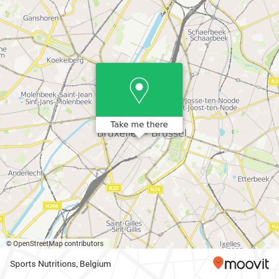 Sports Nutritions, Rue du Lombard 43 1000 Bruxelles map