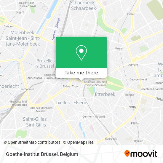 Goethe-Institut Brüssel plan