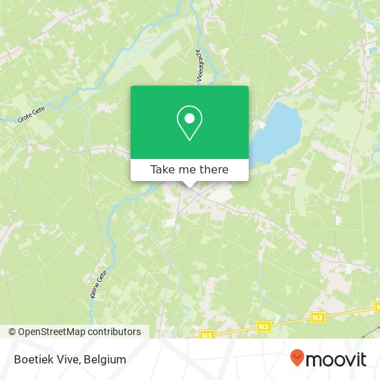 Boetiek Vive, Sint-Truidensesteenweg 16 3440 Zoutleeuw map