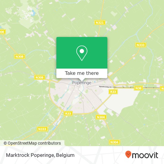Marktrock Poperinge map