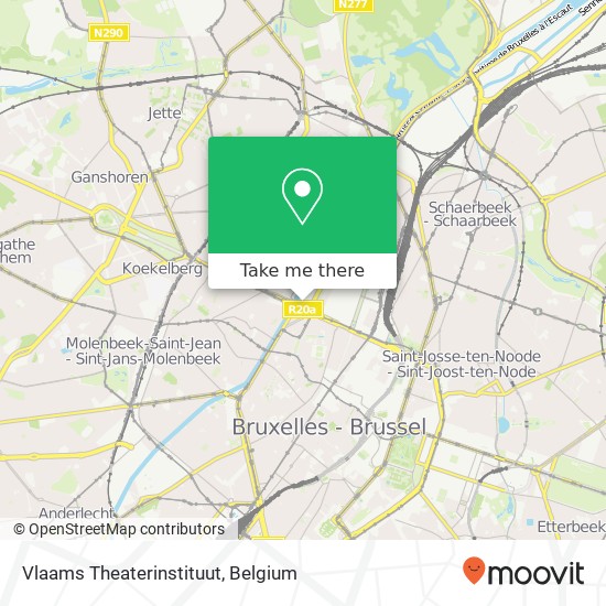 Vlaams Theaterinstituut map