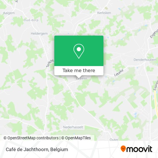 Café de Jachthoorn map