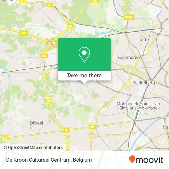 De Kroon Cultureel Centrum map