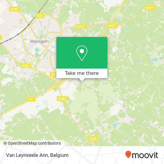 Van Leynseele Ann, Waregemseweg 159 9790 Wortegem-Petegem map