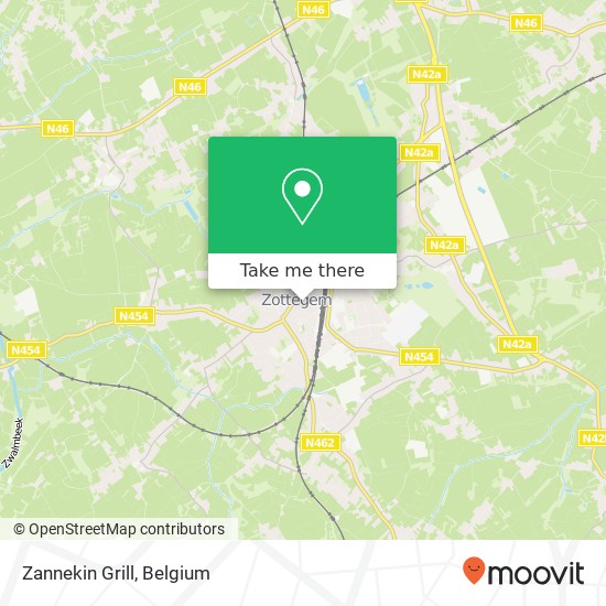 Zannekin Grill, Zavel 23 9620 Zottegem map