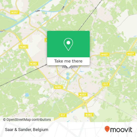 Saar & Sander, Pand 235 8790 Waregem map