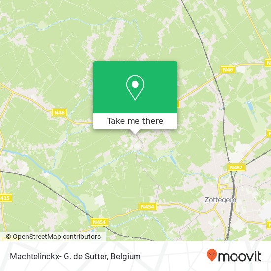 Machtelinckx- G. de Sutter, Romeins Plein 22 9620 Zottegem map