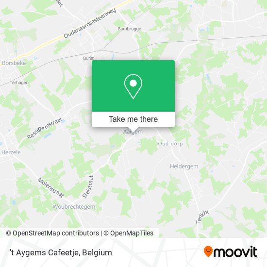 't Aygems Cafeetje map