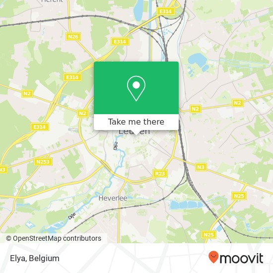 Elya, Muntstraat 18 3000 Leuven map