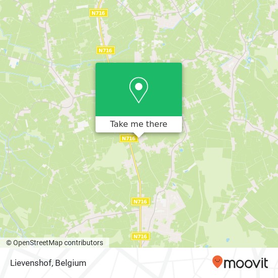 Lievenshof map