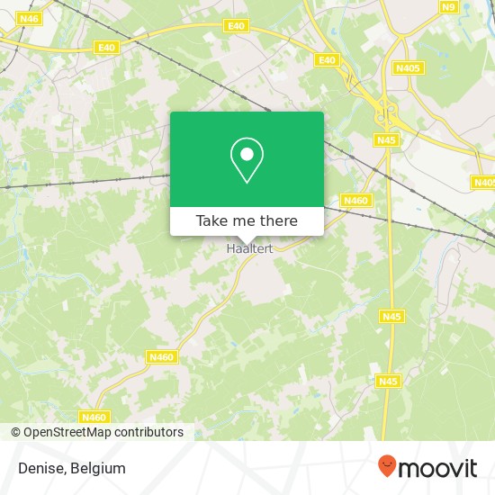 Denise, Sint-Goriksplein 9450 Haaltert map