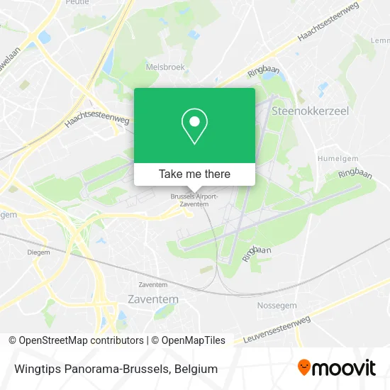 Wingtips Panorama-Brussels map