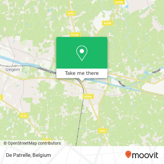 De Patrelle map