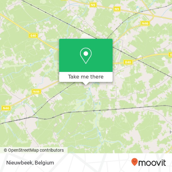 Nieuwbeek map