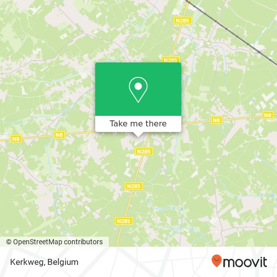 Kerkweg map