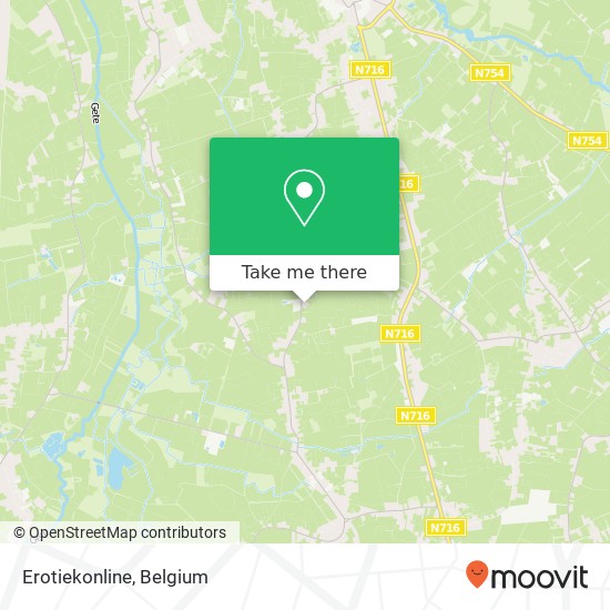 Erotiekonline, Biesemstraat 90 3454 Geetbets map