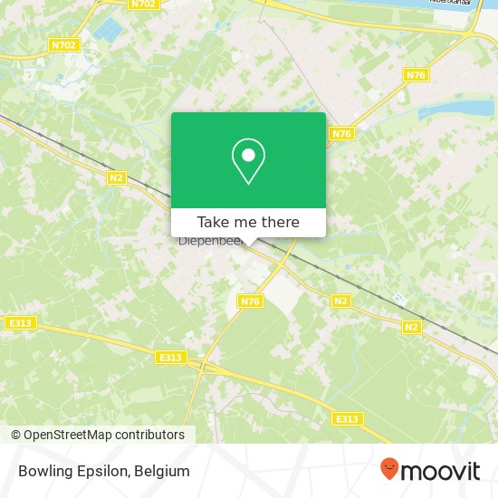 Bowling Epsilon, Wijkstraat 39 3590 Diepenbeek map
