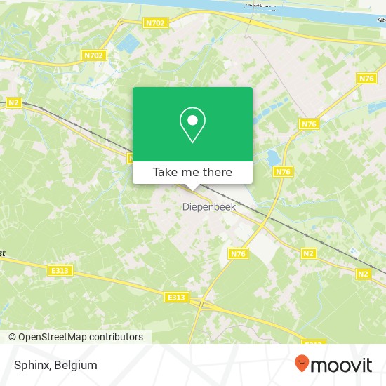 Sphinx, Kapelstraat 49 3590 Diepenbeek plan