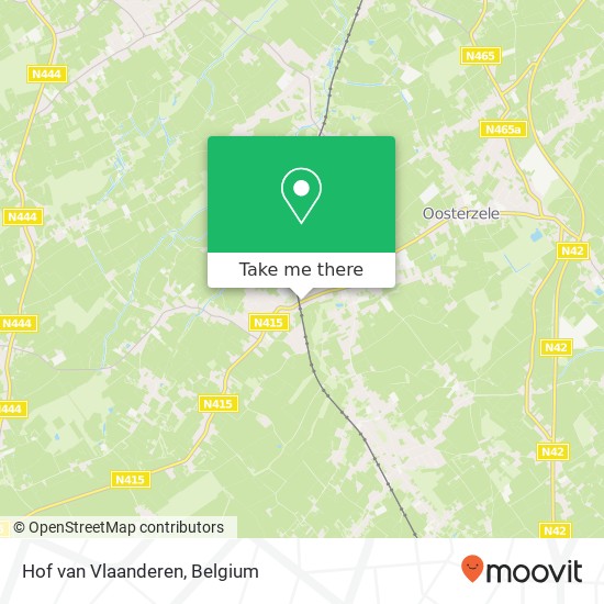 Hof van Vlaanderen map