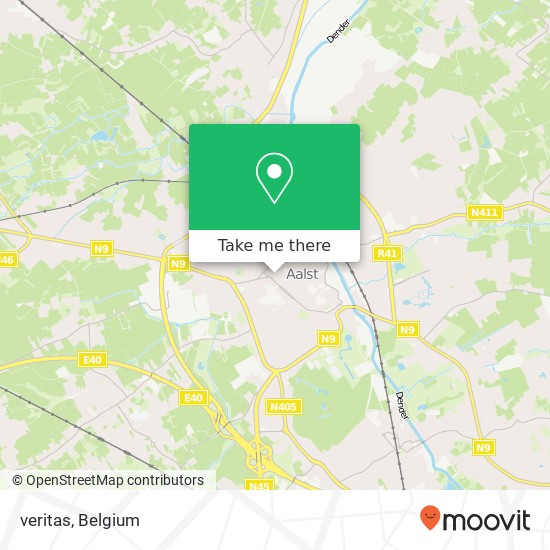 veritas, Nieuwstraat 57 9300 Aalst map