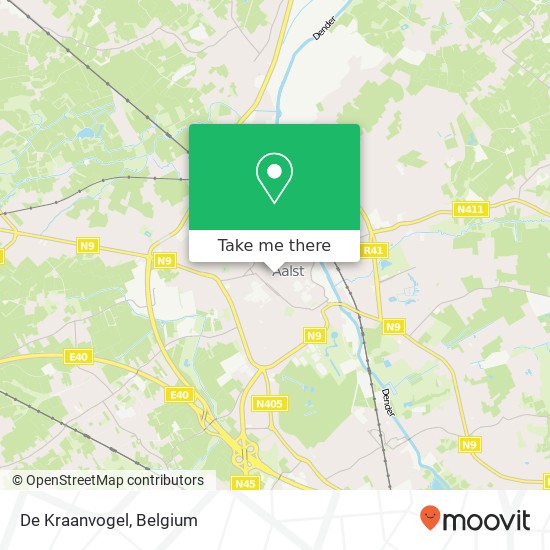 De Kraanvogel, Hopmarkt 44 9300 Aalst map