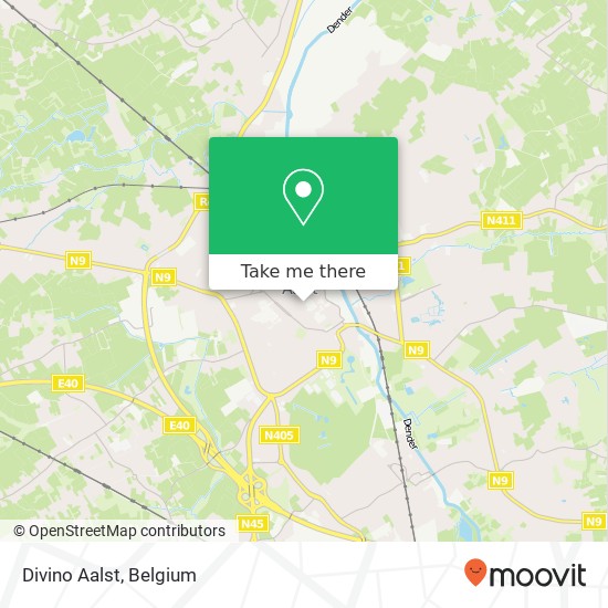 Divino Aalst, Lange Zoutstraat 44 9300 Aalst plan