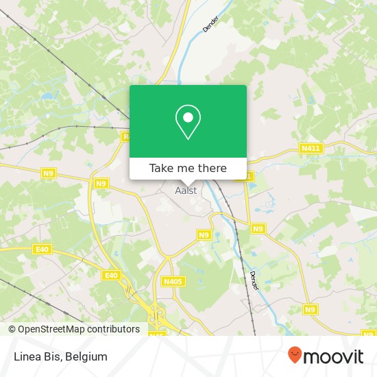 Linea Bis, Molenstraat 6 9300 Aalst plan