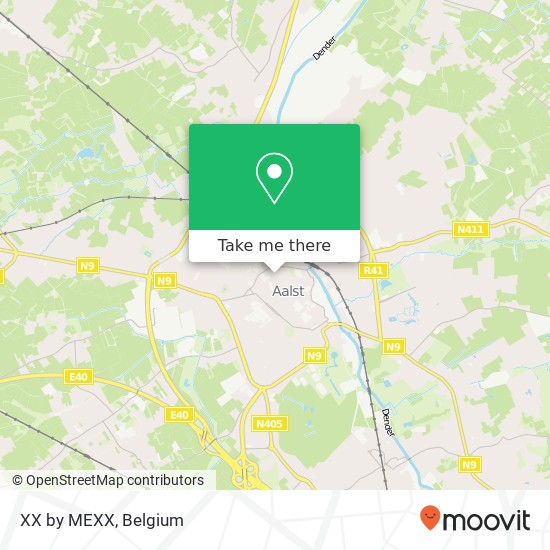 XX by MEXX, Kattestraat 55 9300 Aalst map