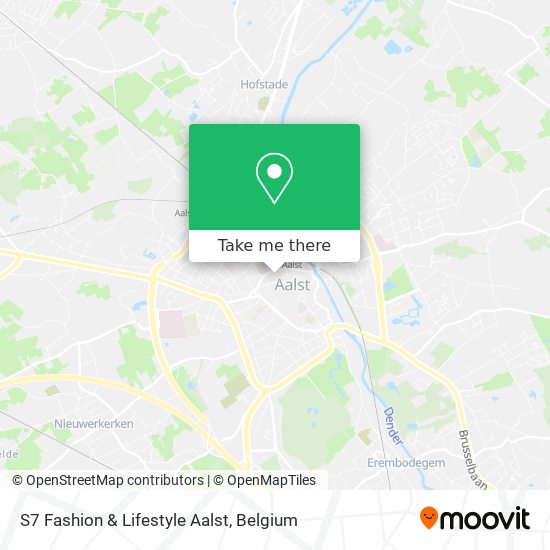S7 Fashion & Lifestyle Aalst map