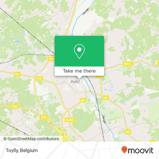 Toylly, Molenstraat 49 9300 Aalst plan