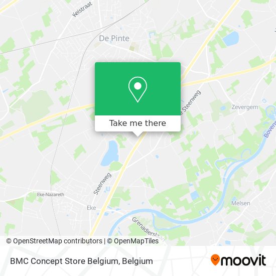 BMC Concept Store Belgium plan