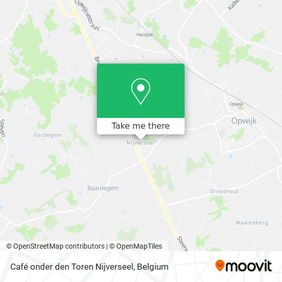 Café onder den Toren Nijverseel map