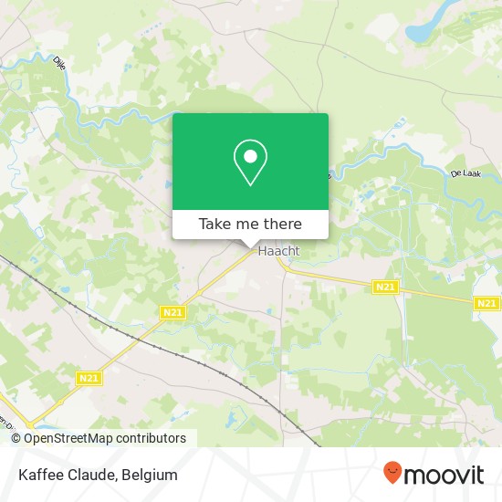 Kaffee Claude map