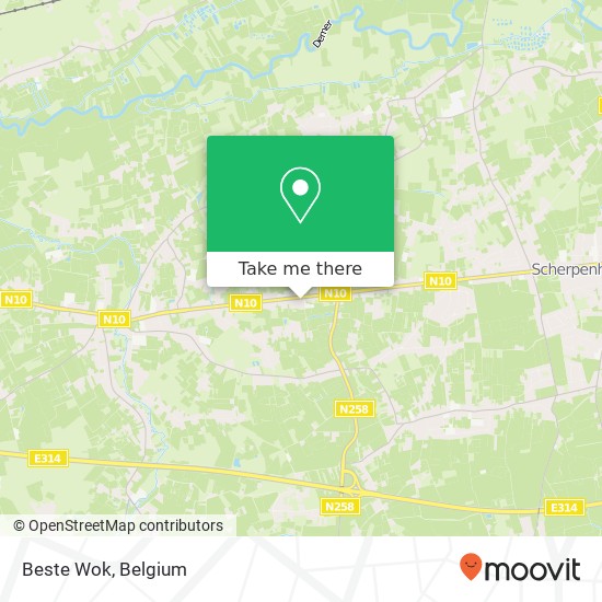 Beste Wok, Diestsesteenweg 627 3202 Aarschot map