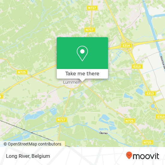 Long River, Ringlaan 39 3560 Lummen map