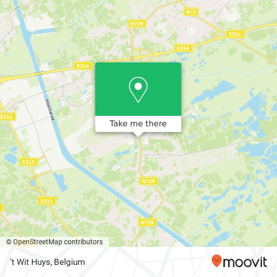 't Wit Huys, Sint-Jobstraat 83 3550 Heusden-Zolder plan
