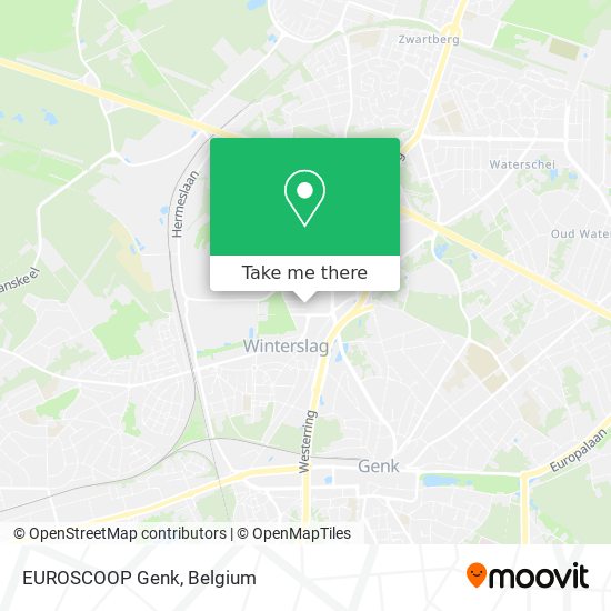 EUROSCOOP Genk map