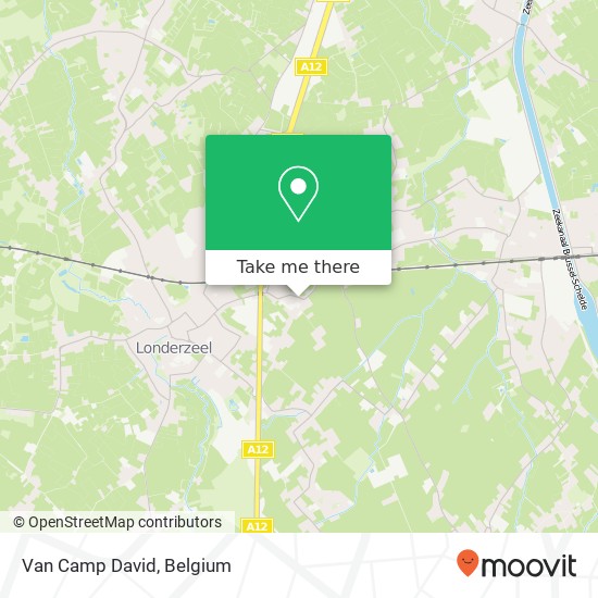 Van Camp David, Bergkapelstraat 55 1840 Londerzeel plan