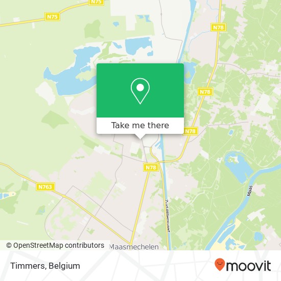 Timmers, Kruindersweg 85 3630 Maasmechelen map
